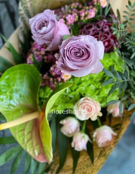 BOUQUET VERDE & LILLA